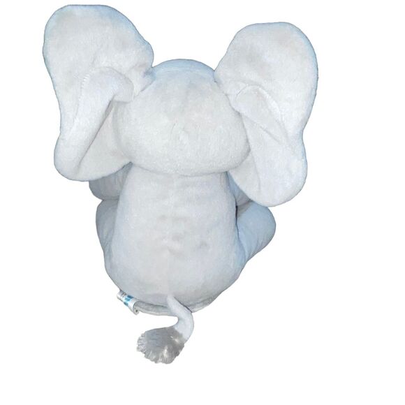 Baby Gund Plush Elephant Flappy Singing Peek A Boo Toy Gray Animated Tested 11" - Picture 6 of 10